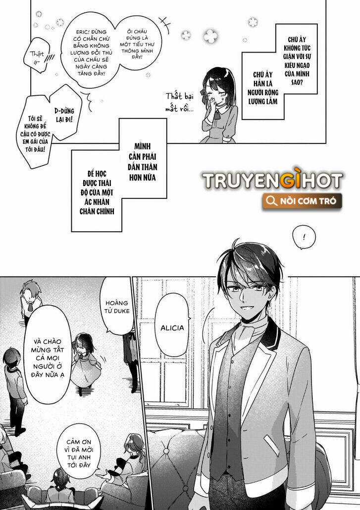 Tôi Sẽ Trở Thành Kẻ Phản Diện Được Khắc Ghi Trong Lịch Sử Chapter 3.1 trang 11