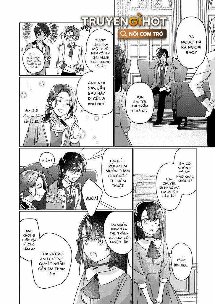 Tôi Sẽ Trở Thành Kẻ Phản Diện Được Khắc Ghi Trong Lịch Sử Chapter 3.1 trang 12