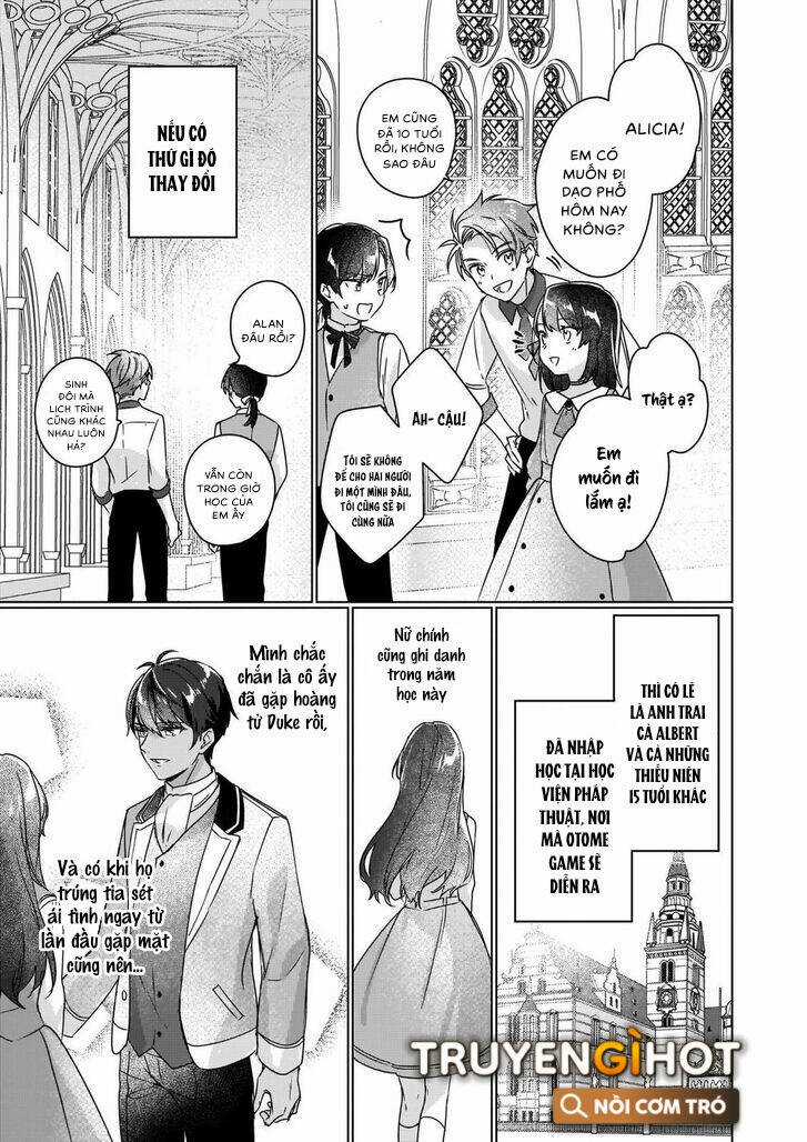 Tôi Sẽ Trở Thành Kẻ Phản Diện Được Khắc Ghi Trong Lịch Sử Chapter 3.1 trang 5