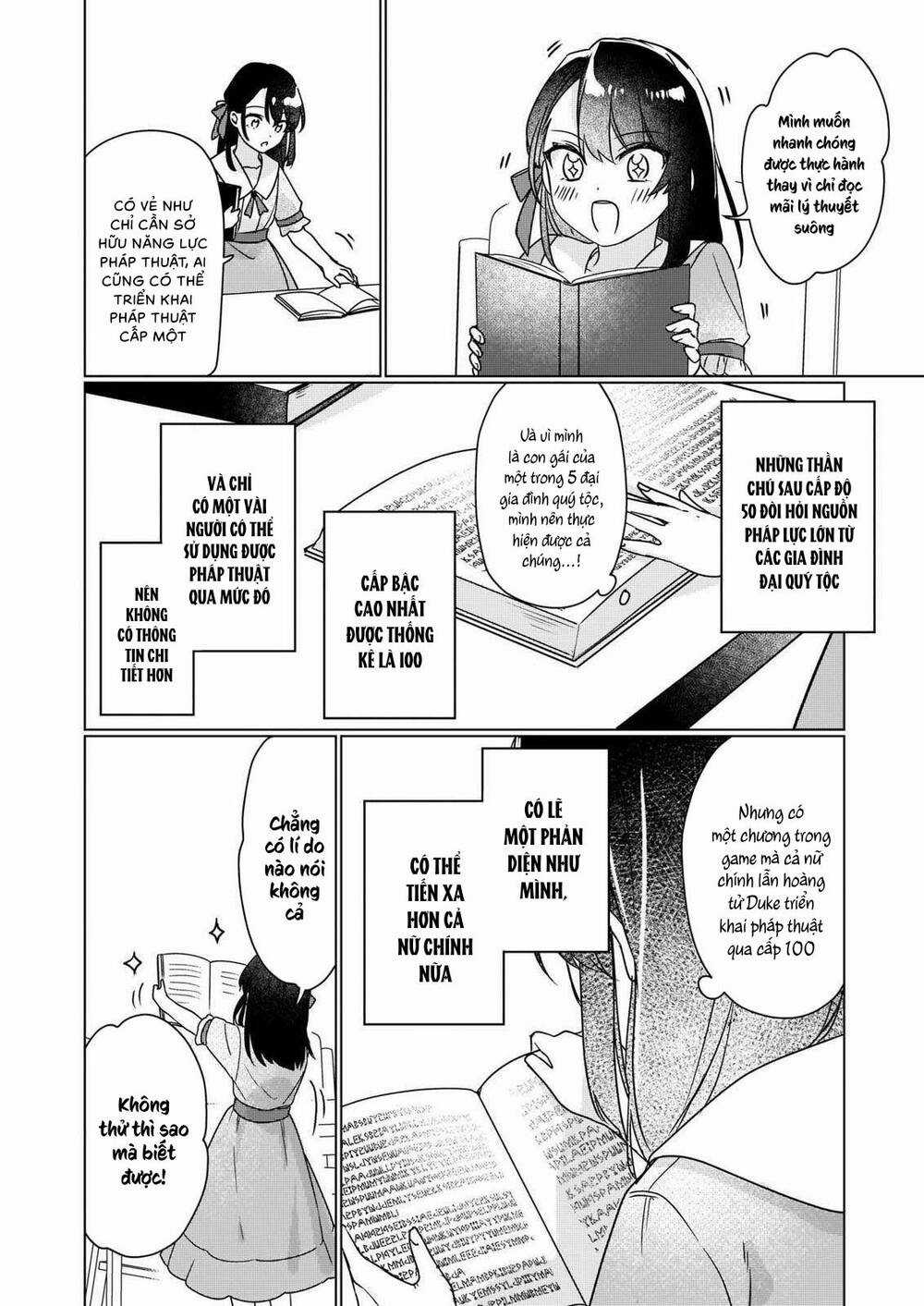 Tôi Sẽ Trở Thành Kẻ Phản Diện Được Khắc Ghi Trong Lịch Sử Chapter 4.1 trang 8