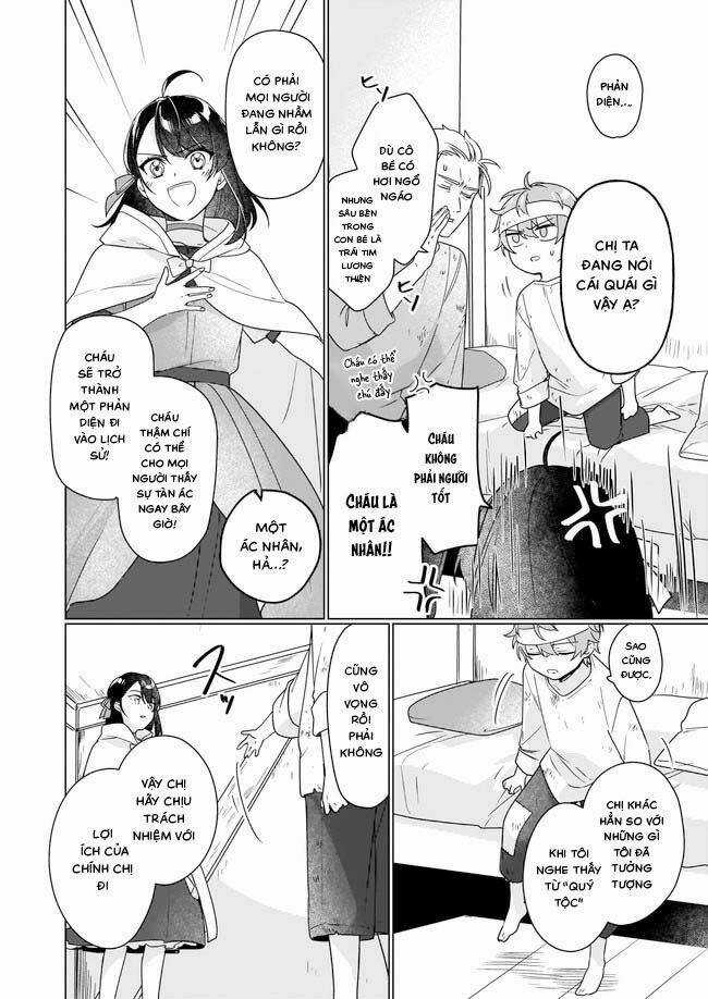 Tôi Sẽ Trở Thành Kẻ Phản Diện Được Khắc Ghi Trong Lịch Sử Chapter 6.1 trang 4