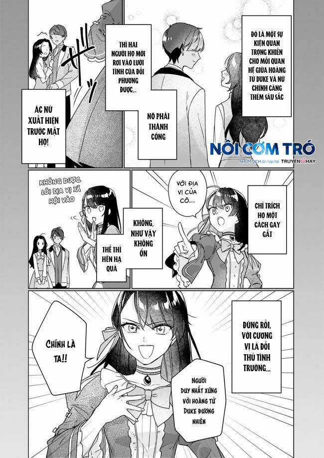 Tôi Sẽ Trở Thành Kẻ Phản Diện Được Khắc Ghi Trong Lịch Sử Chapter 6.1 trang 9