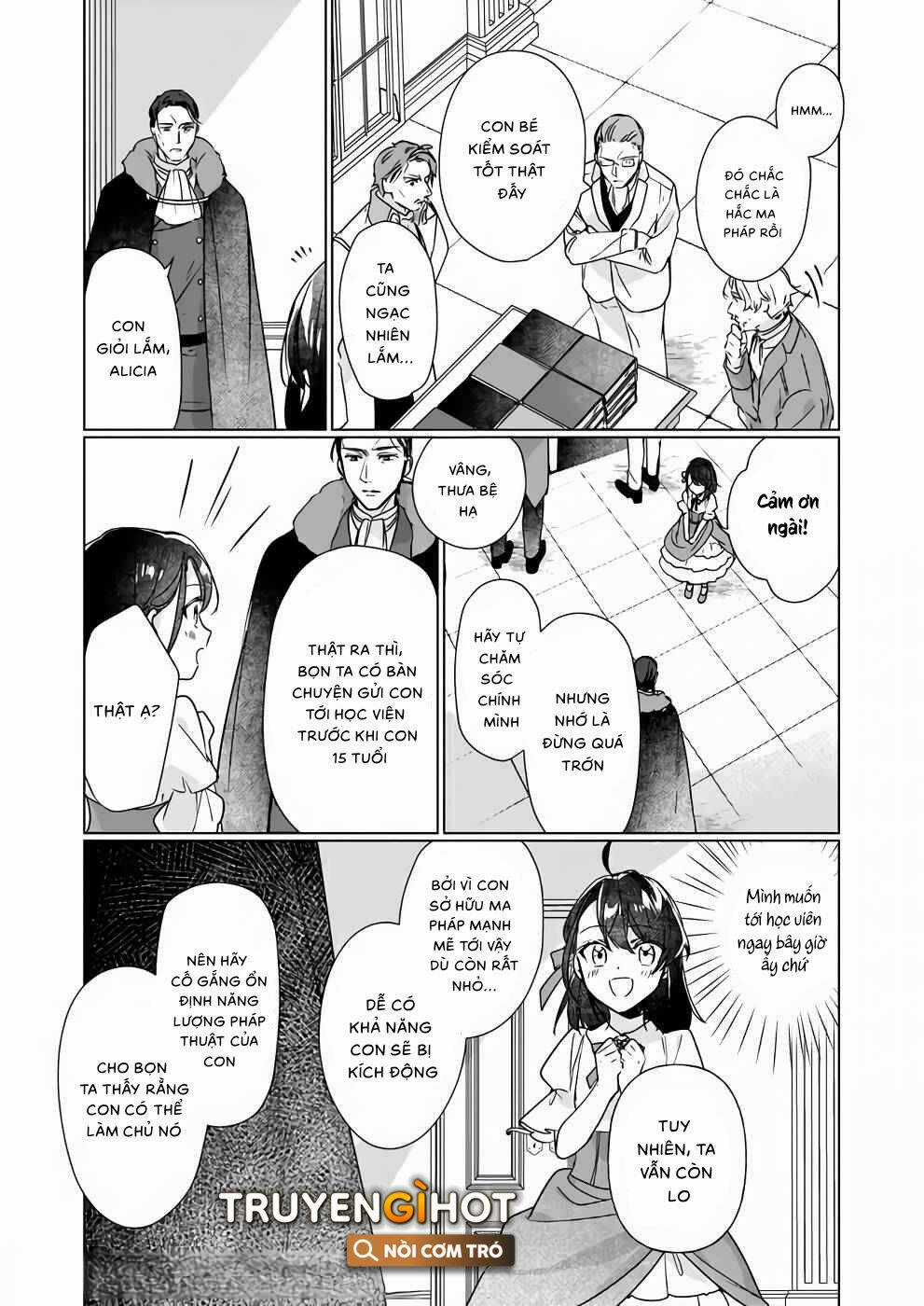 Tôi Sẽ Trở Thành Kẻ Phản Diện Được Khắc Ghi Trong Lịch Sử Chapter 7.1 trang 11