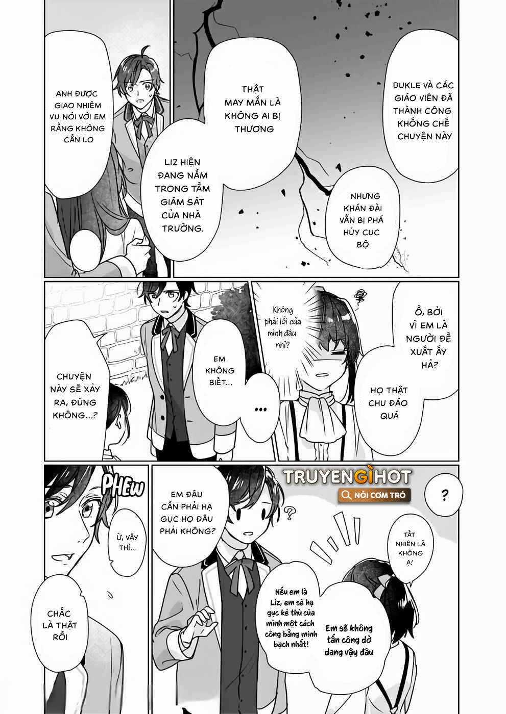 Tôi Sẽ Trở Thành Kẻ Phản Diện Được Khắc Ghi Trong Lịch Sử Chapter 7.1 trang 9