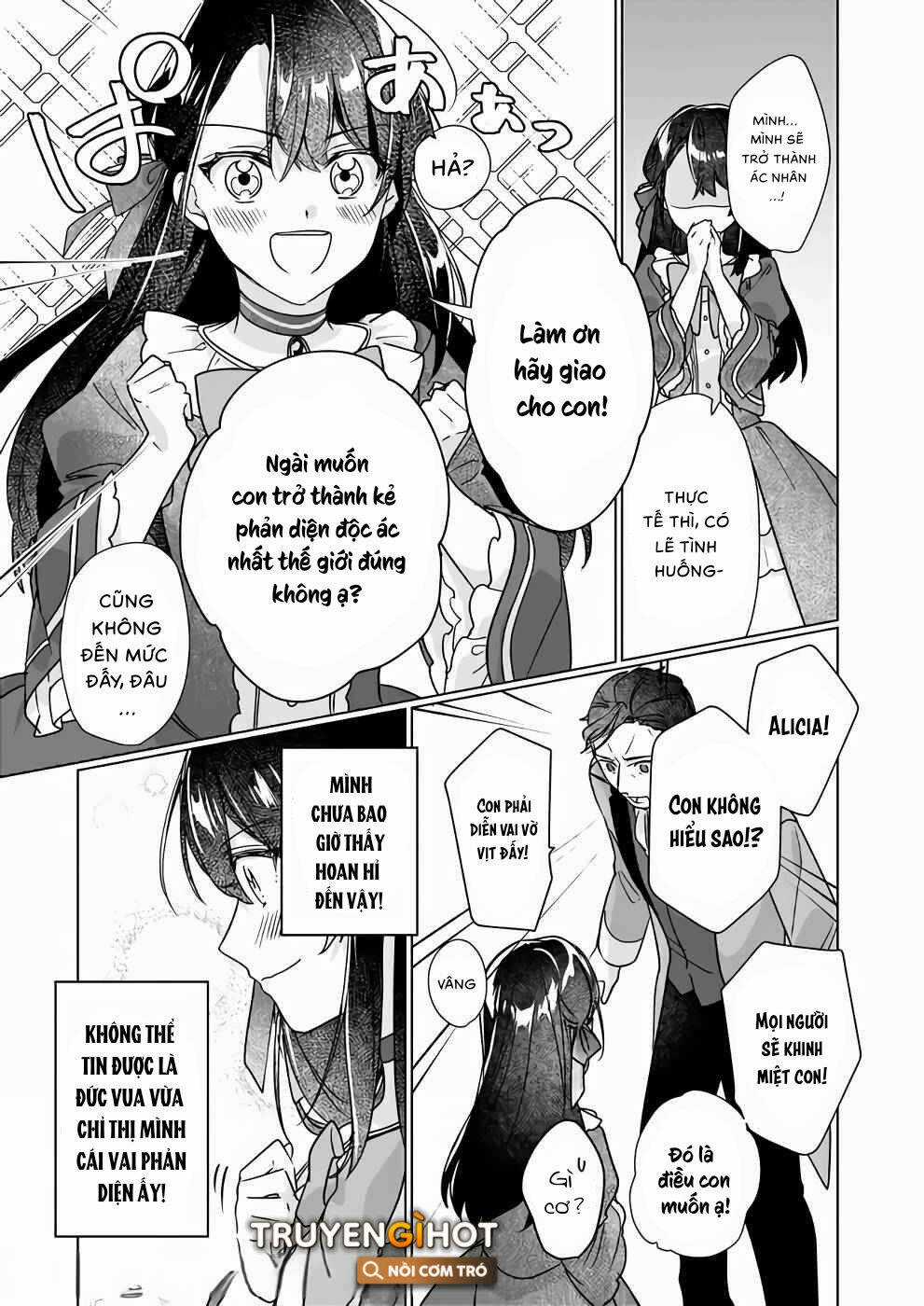 Tôi Sẽ Trở Thành Kẻ Phản Diện Được Khắc Ghi Trong Lịch Sử Chapter 7.2 trang 10