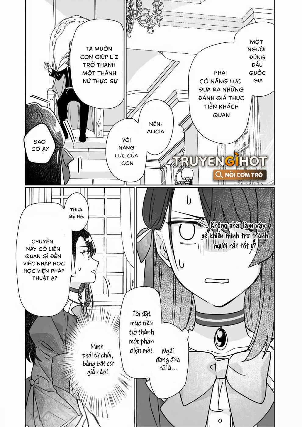 Tôi Sẽ Trở Thành Kẻ Phản Diện Được Khắc Ghi Trong Lịch Sử Chapter 7.2 trang 6