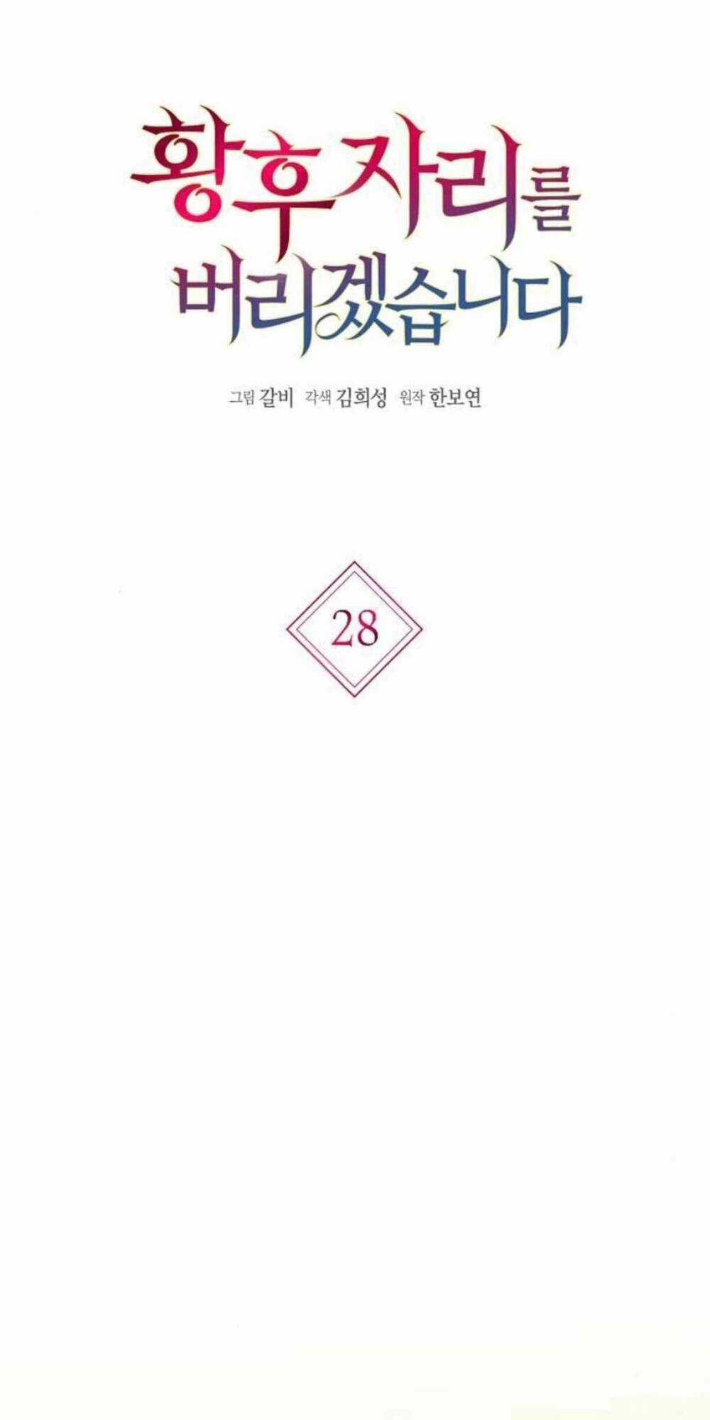 Tôi Sẽ Từ Bỏ Vị Trí Hoàng Phi Chapter 28 trang 12