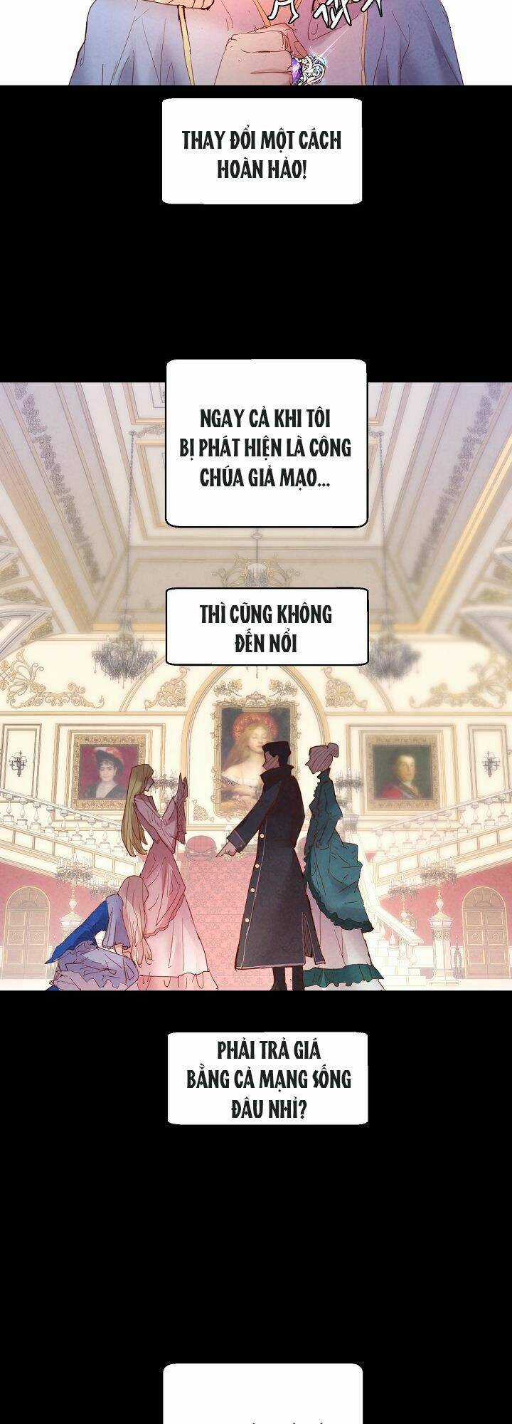 Tôi Sống Sót Như Một Nàng Công Chúa Giả Chapter 2 trang 34