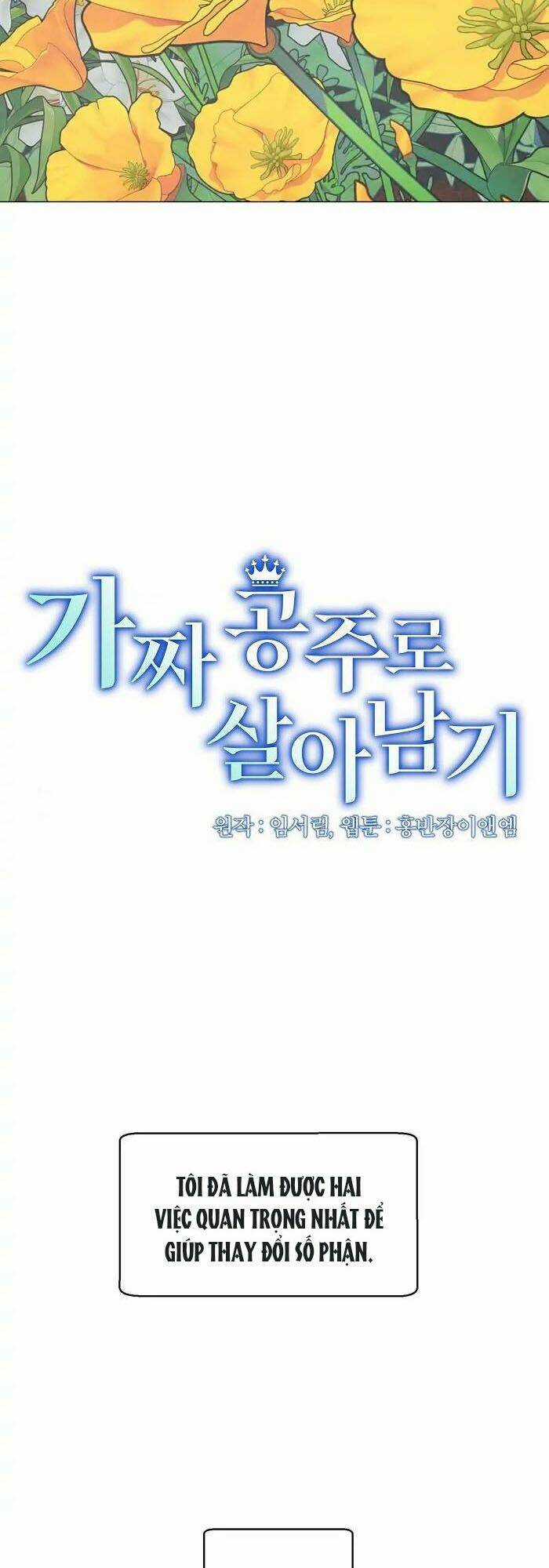 Tôi Sống Sót Như Một Nàng Công Chúa Giả Chapter 7 trang 4