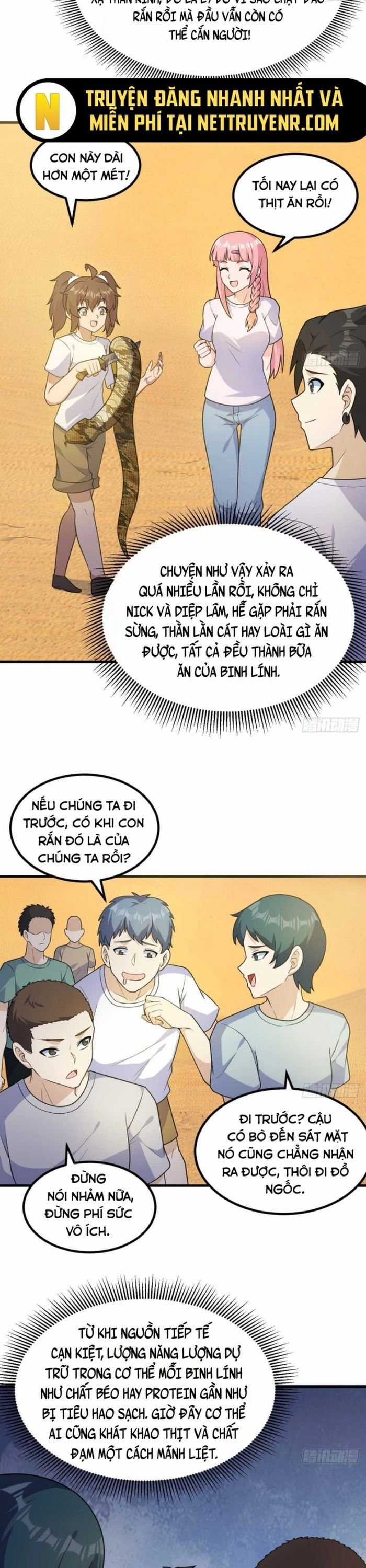 Tôi Sống Trên Hoang Đảo Cùng Các Em Gái Chapter 325 trang 8