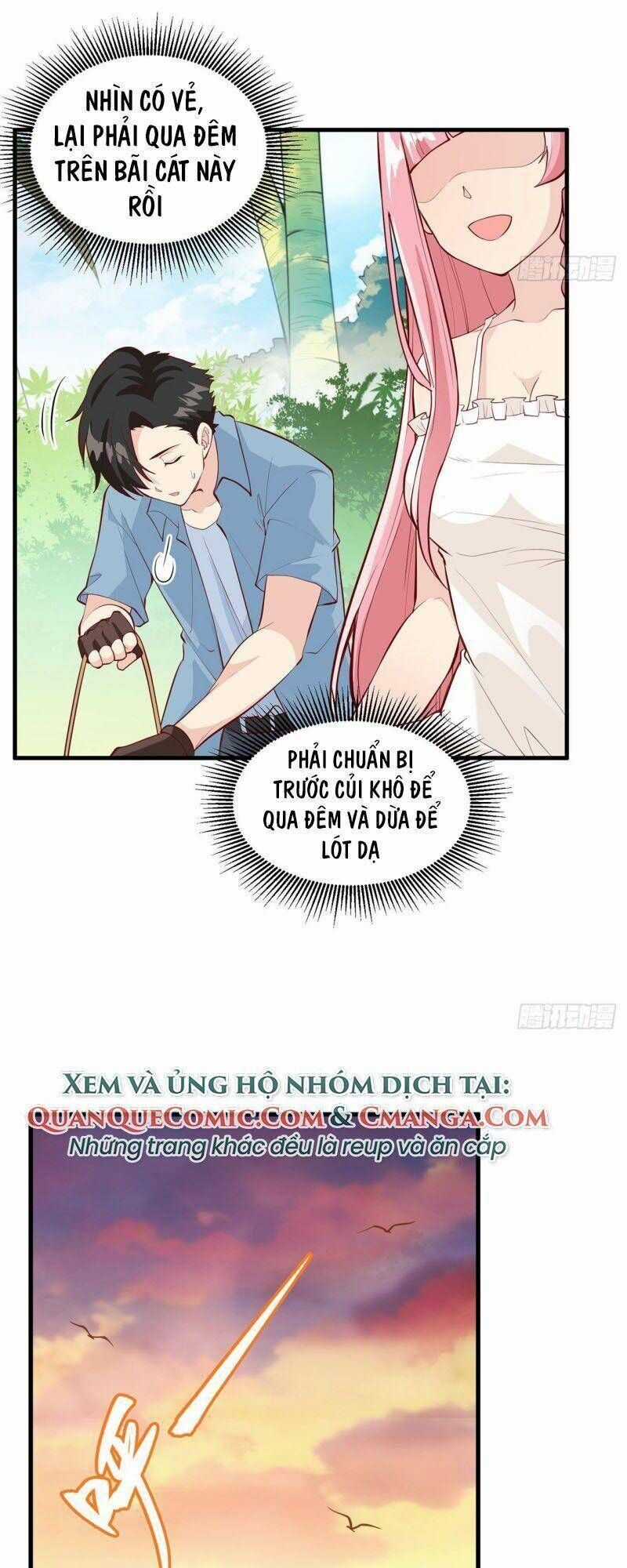 Tôi Sống Trên Hoang Đảo Cùng Các Em Gái Chương 15 trang 16