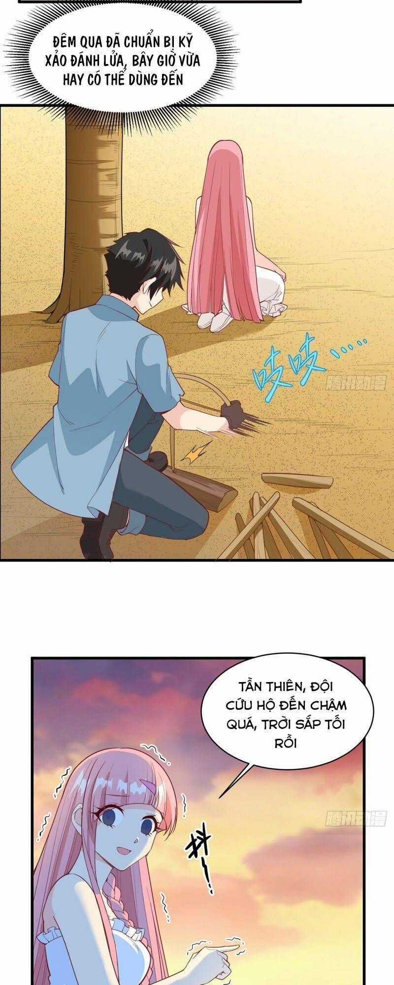 Tôi Sống Trên Hoang Đảo Cùng Các Em Gái Chương 15 trang 18