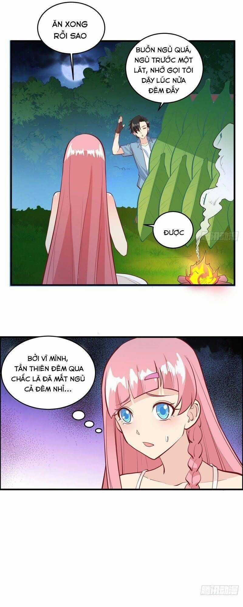 Tôi Sống Trên Hoang Đảo Cùng Các Em Gái Chương 16 trang 22