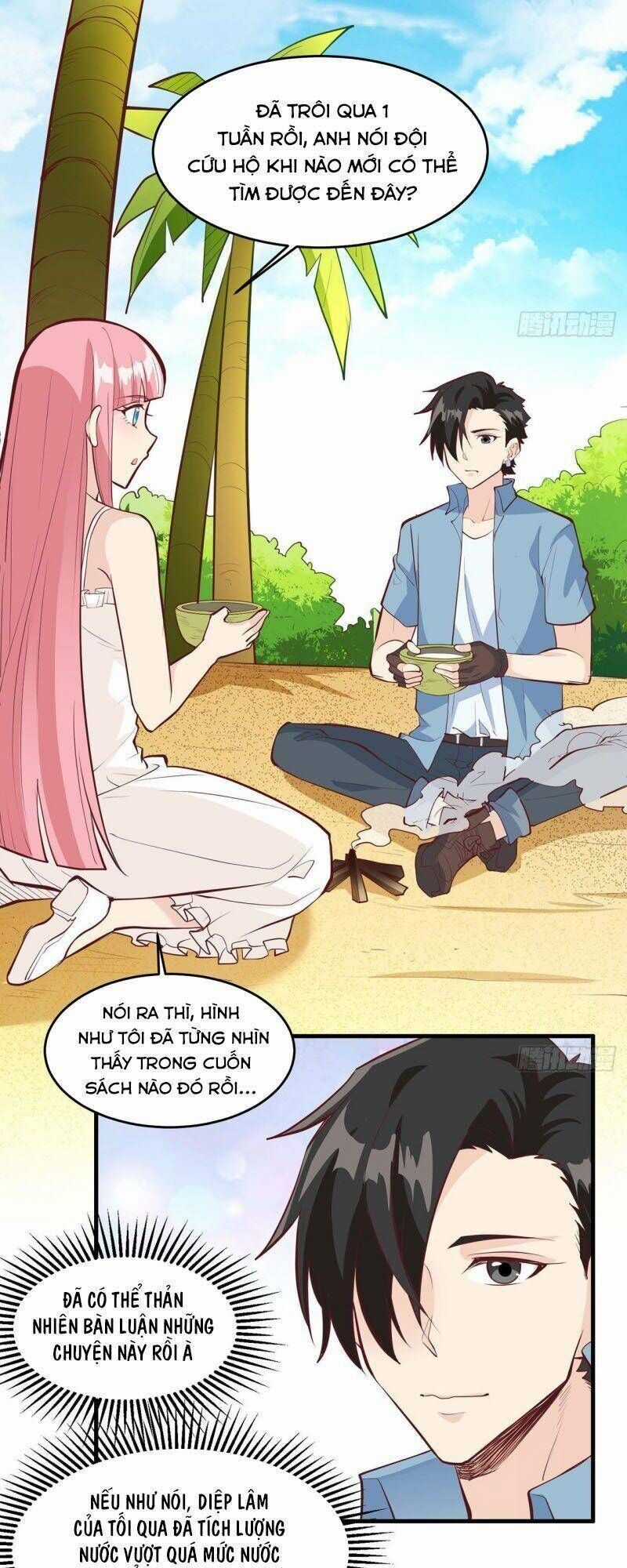 Tôi Sống Trên Hoang Đảo Cùng Các Em Gái Chương 16 trang 8