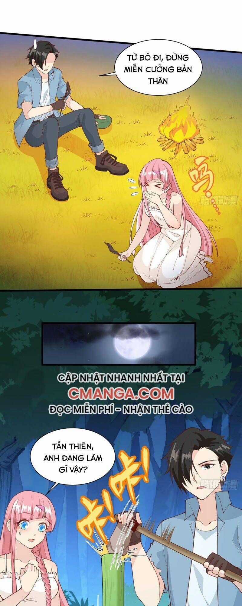 Tôi Sống Trên Hoang Đảo Cùng Các Em Gái Chương 17 trang 20