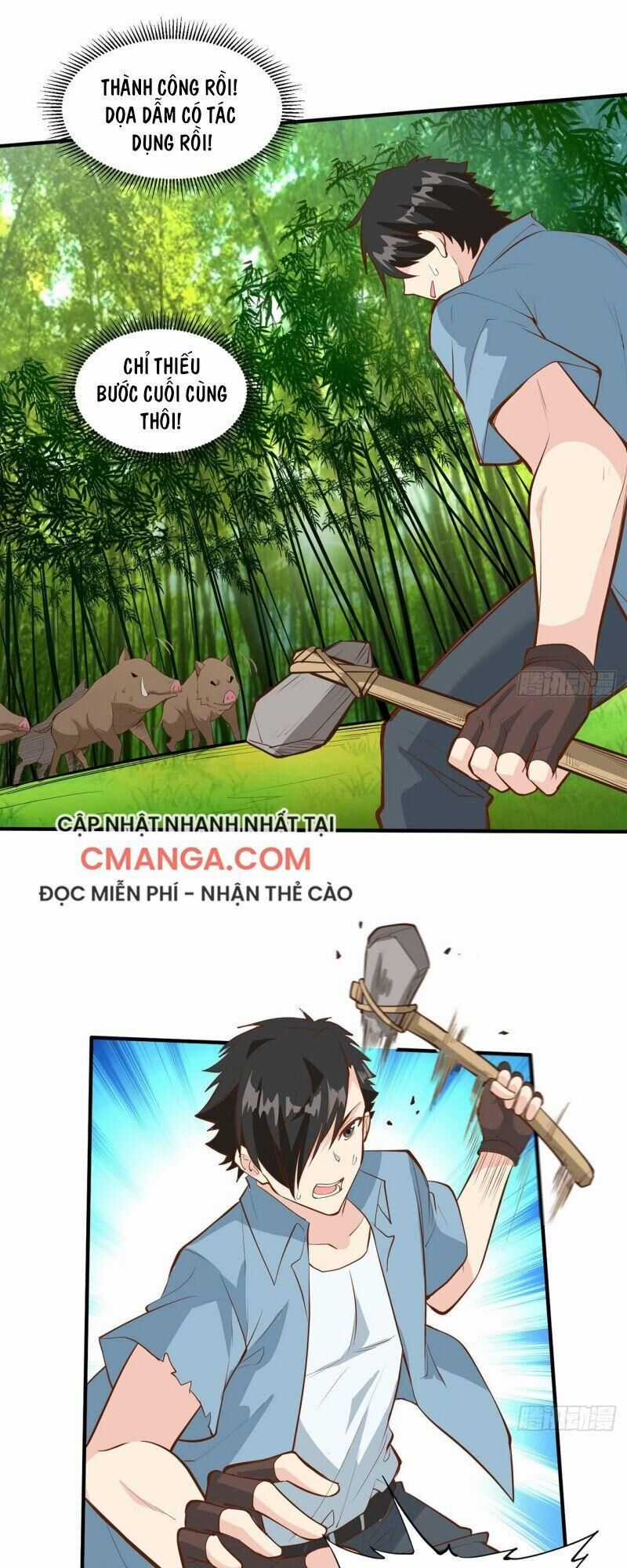 Tôi Sống Trên Hoang Đảo Cùng Các Em Gái Chương 19 trang 12