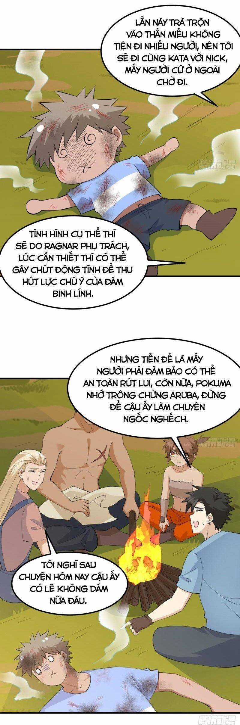 Tôi Sống Trên Hoang Đảo Cùng Các Em Gái Chương 190 trang 6