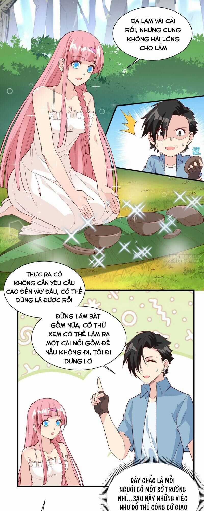 Tôi Sống Trên Hoang Đảo Cùng Các Em Gái Chương 22 trang 21