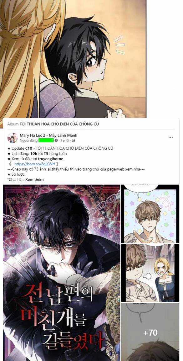 Tôi Thuần Hóa Chó Điên Của Chồng Cũ Chapter 10.1 trang 8