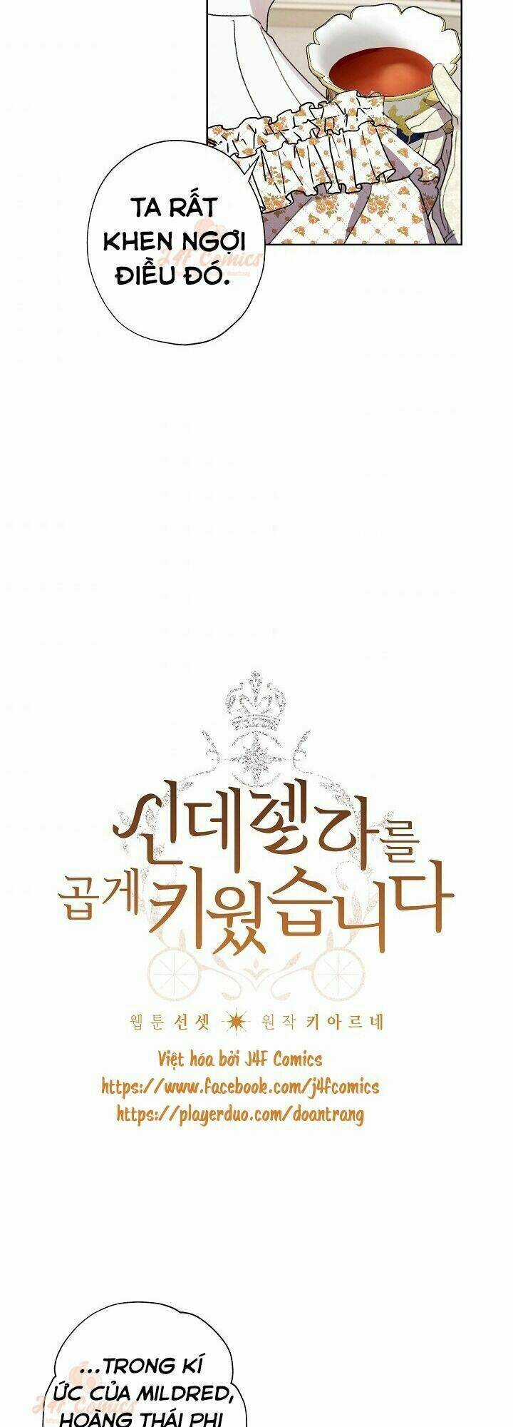 Tôi Trở Thành Mẹ Kế Của Cinderella Chapter 32 trang 3