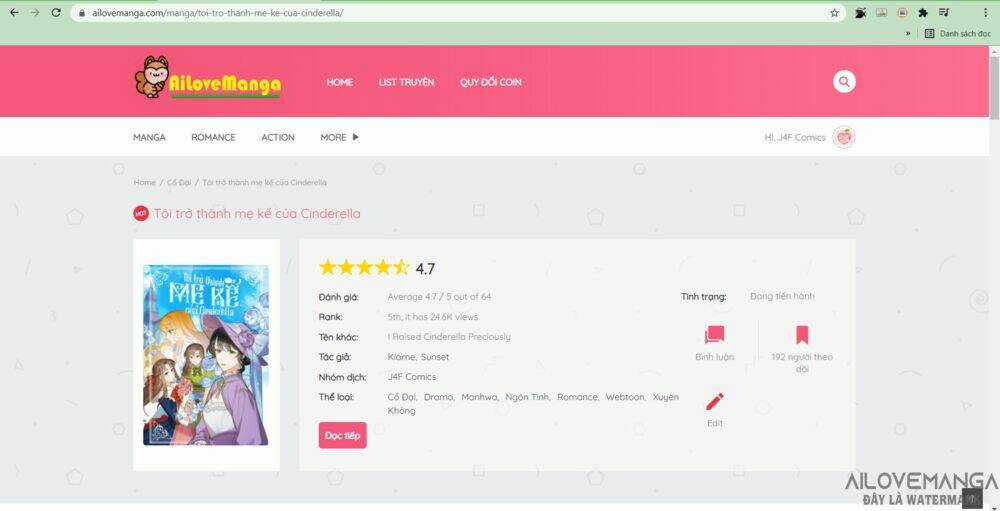 Tôi Trở Thành Mẹ Kế Của Cinderella Chapter 48 trang 45