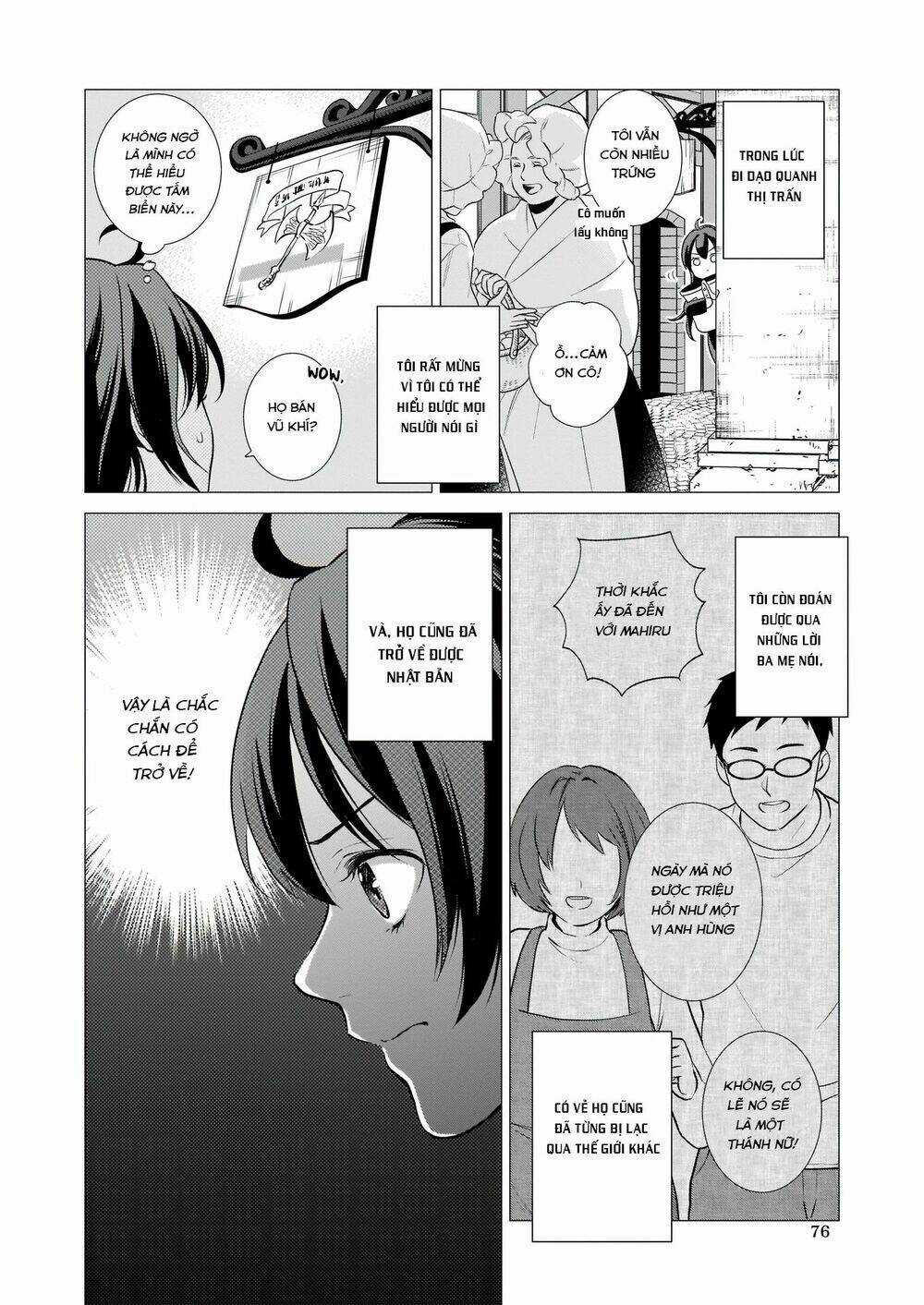 Tôi Trở Thành Thánh Nữ Bán Đồ Ăn Dạo Ở Thế Giới Khác Chapter 1 trang 13