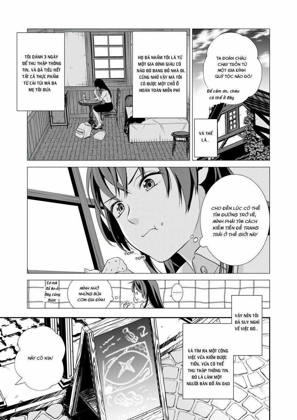 Tôi Trở Thành Thánh Nữ Bán Đồ Ăn Dạo Ở Thế Giới Khác Chapter 1 trang 16