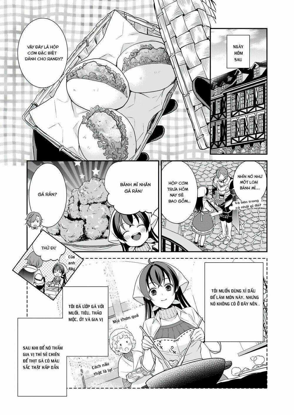 Tôi Trở Thành Thánh Nữ Bán Đồ Ăn Dạo Ở Thế Giới Khác Chapter 2 trang 11