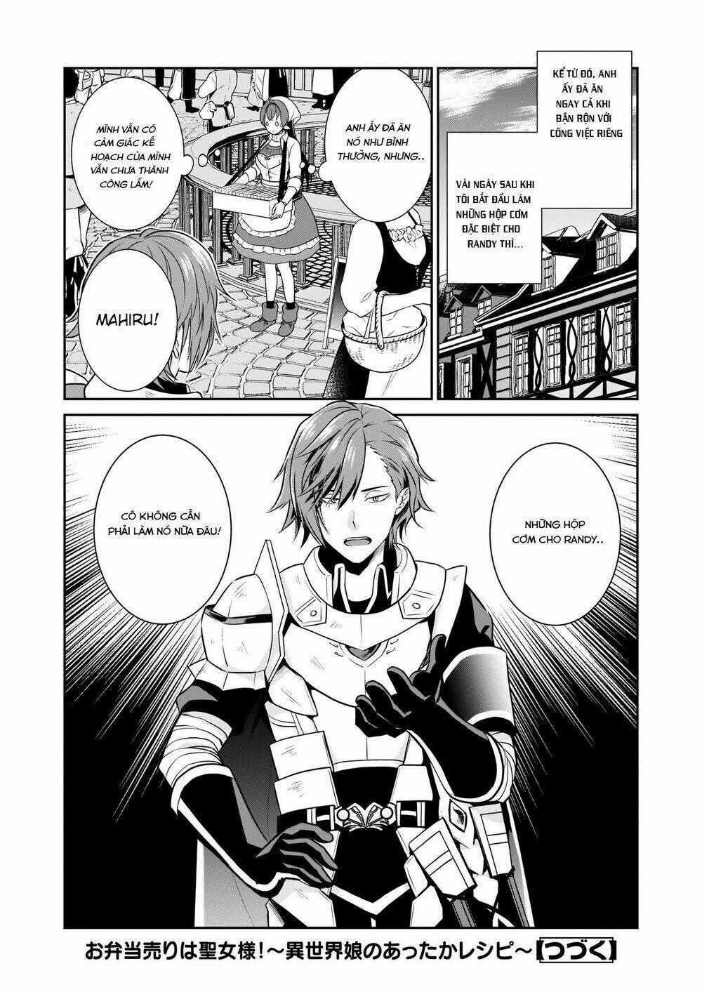 Tôi Trở Thành Thánh Nữ Bán Đồ Ăn Dạo Ở Thế Giới Khác Chapter 2 trang 16