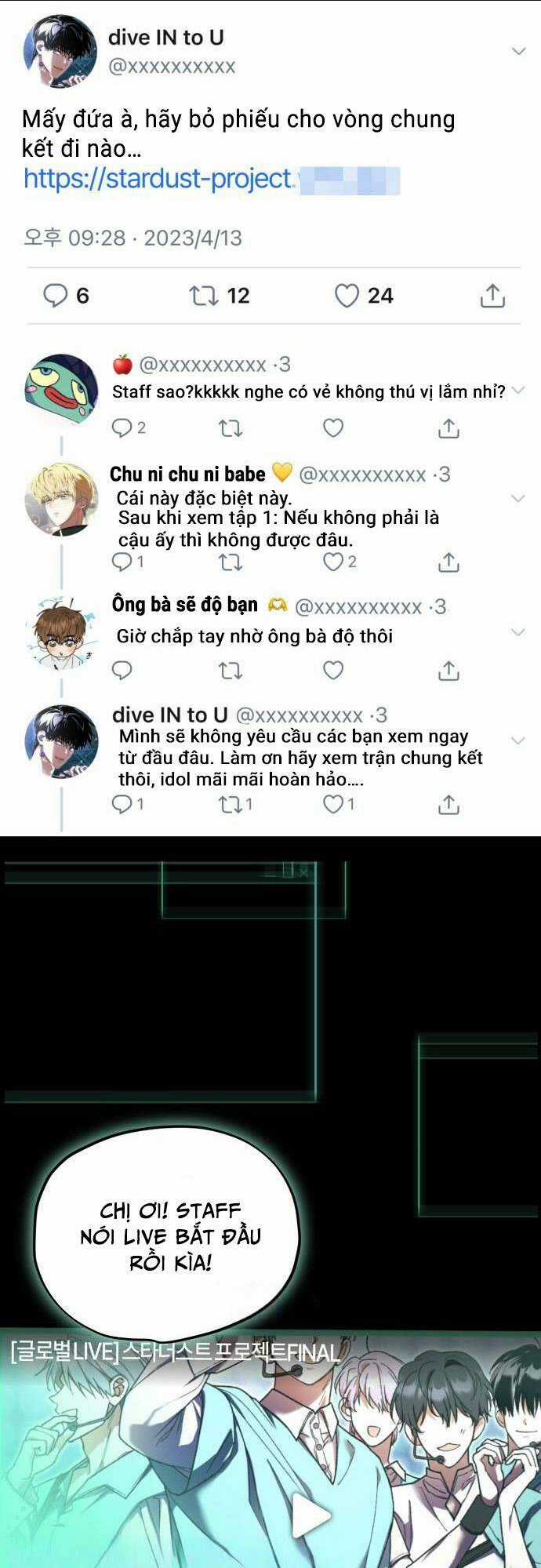 Tôi Trở Thành Thành Viên Trẻ Tuổi Nhất Nhóm Nhạc Idol Nam Chapter 1 trang 10