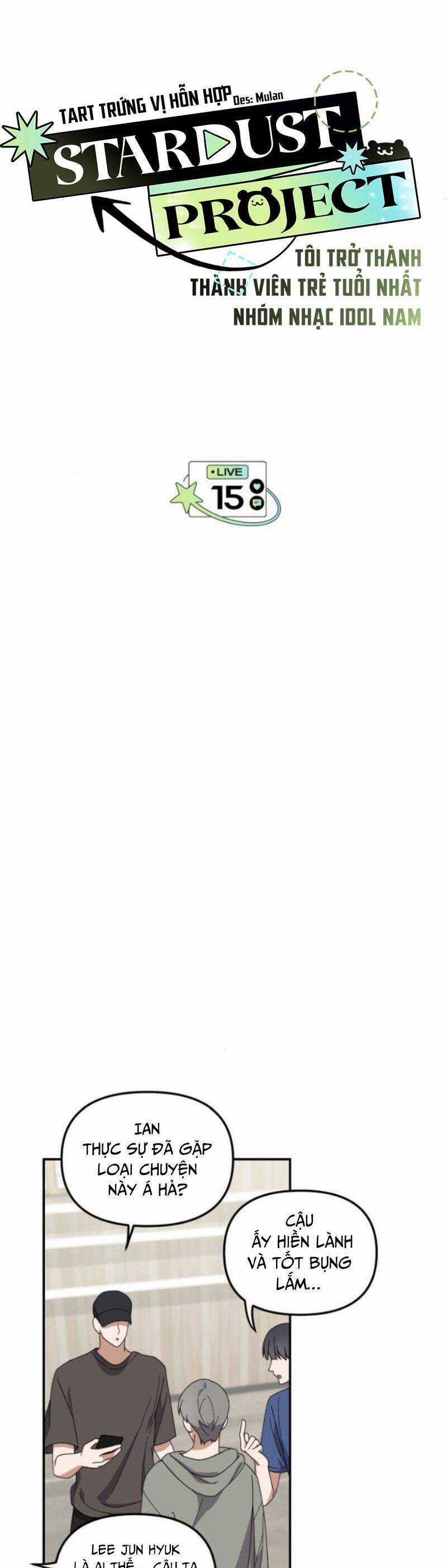 Tôi Trở Thành Thành Viên Trẻ Tuổi Nhất Nhóm Nhạc Idol Nam Chapter 15 trang 5