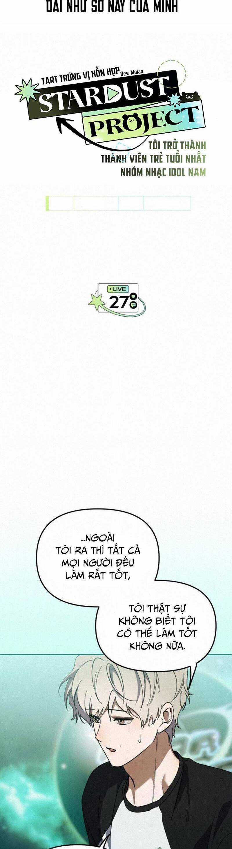 Tôi Trở Thành Thành Viên Trẻ Tuổi Nhất Nhóm Nhạc Idol Nam Chapter 27 trang 2