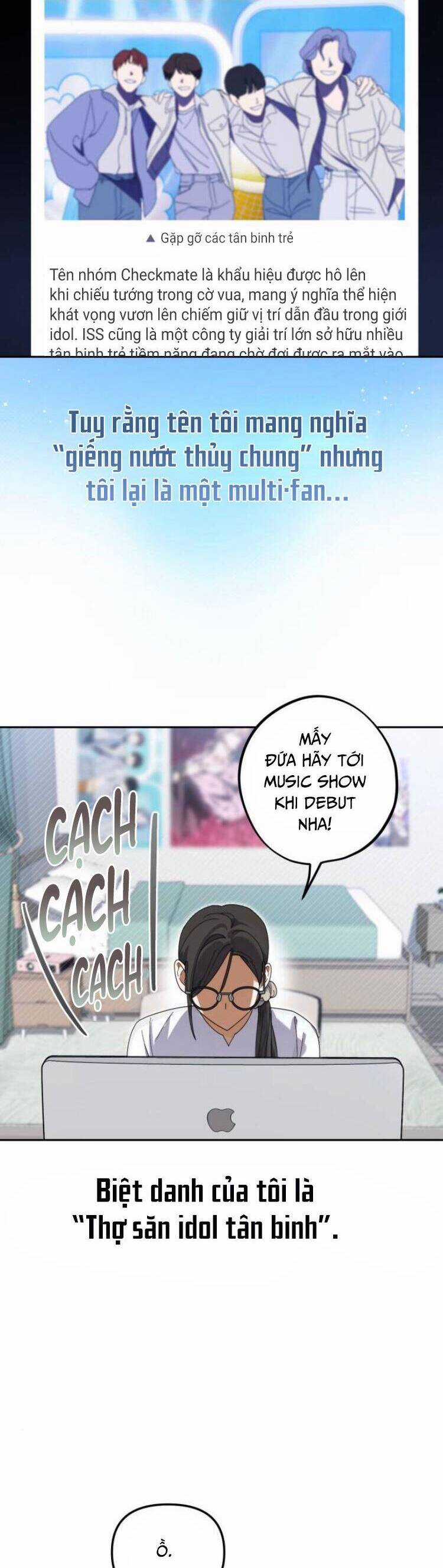 Tôi Trở Thành Thành Viên Trẻ Tuổi Nhất Nhóm Nhạc Idol Nam Chapter 7 trang 3