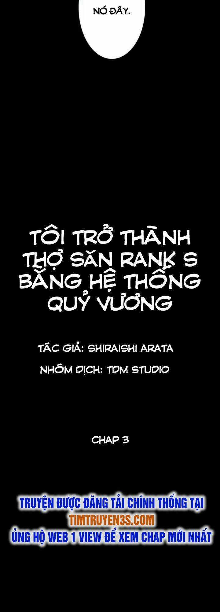 Tôi Trở Thành Thợ Săn Rank S Bằng Hệ Thống Quỷ Vương Chapter 3 trang 19