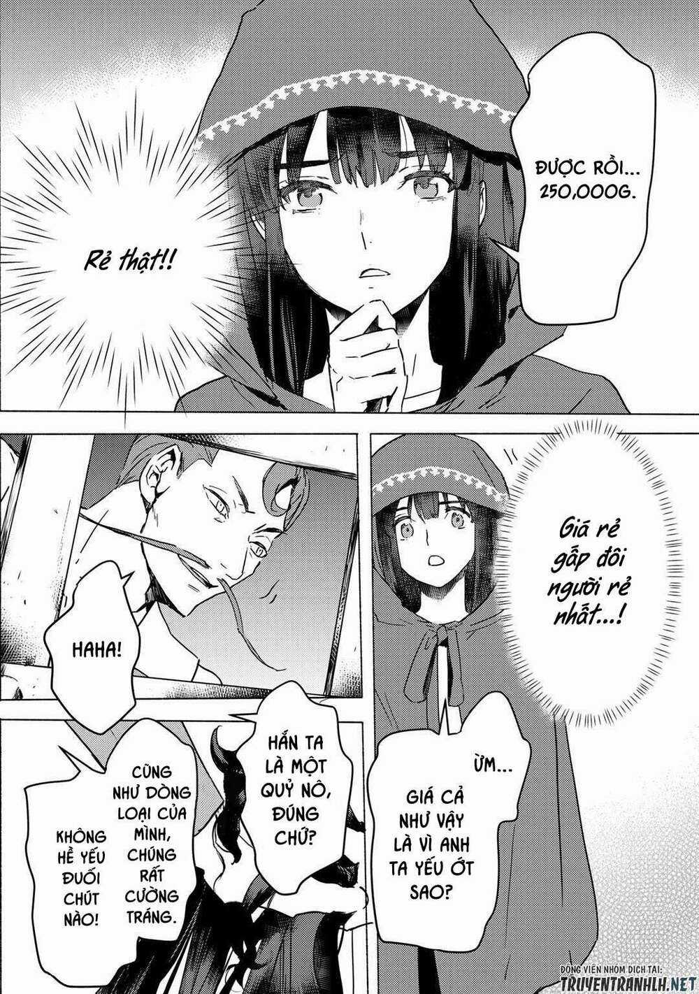 Tôi Từng Là Một Nô Lệ, Nhưng Khi Mua Một Quỷ Nô Thì Phát Hiện Năng Lượng Của Hắn Quá Lớn Nên Muốn Bỏ Hắn Nha.... Chapter 4 trang 15