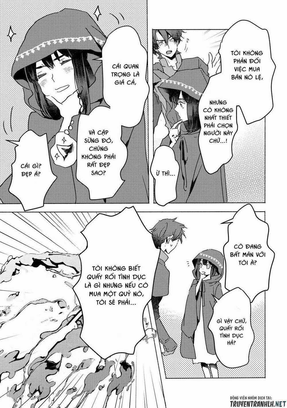 Tôi Từng Là Một Nô Lệ, Nhưng Khi Mua Một Quỷ Nô Thì Phát Hiện Năng Lượng Của Hắn Quá Lớn Nên Muốn Bỏ Hắn Nha.... Chapter 4 trang 22