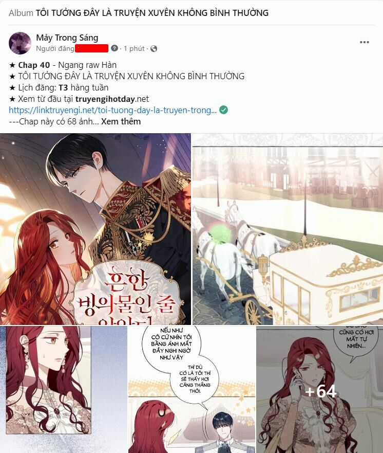 Tôi Tưởng Đó Chỉ Là Tiểu Thuyết Trọng Sinh Bình Thường Chapter 40.1 trang 36