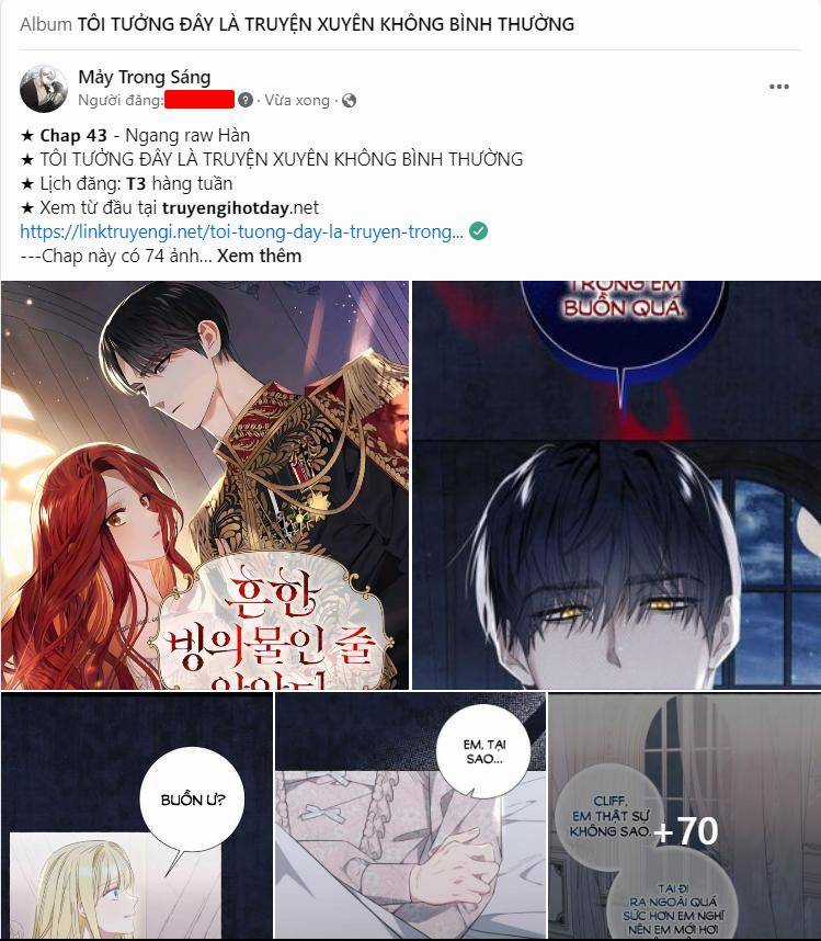 Tôi Tưởng Đó Chỉ Là Tiểu Thuyết Trọng Sinh Bình Thường Chapter 43.2 trang 41