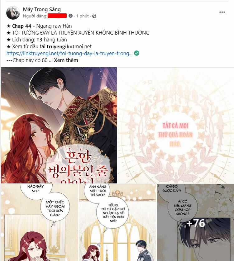 Tôi Tưởng Đó Chỉ Là Tiểu Thuyết Trọng Sinh Bình Thường Chapter 44.2 trang 40