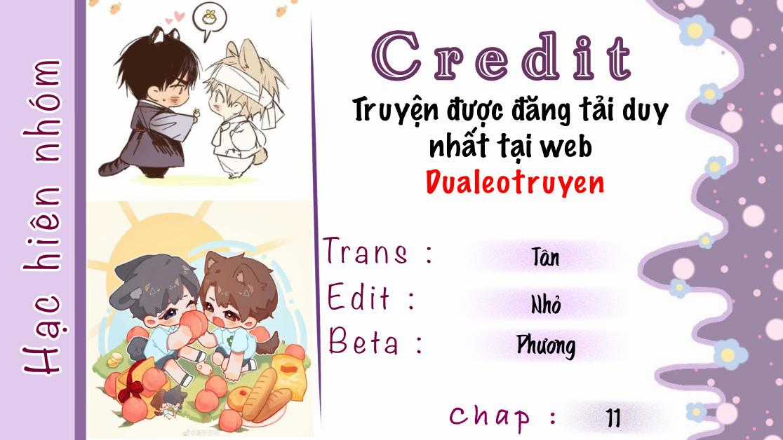 Tôi Và Đối Tác Của Tôi Chapter 11 trang 0
