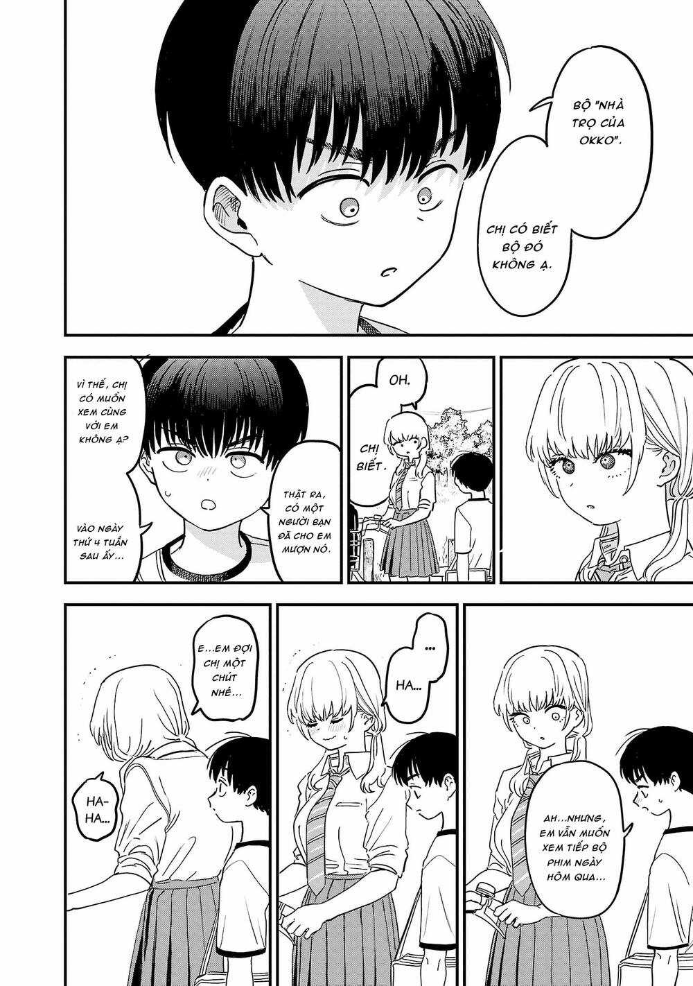 tôi yêu chị gái nhà bên Chapter 10 trang 8