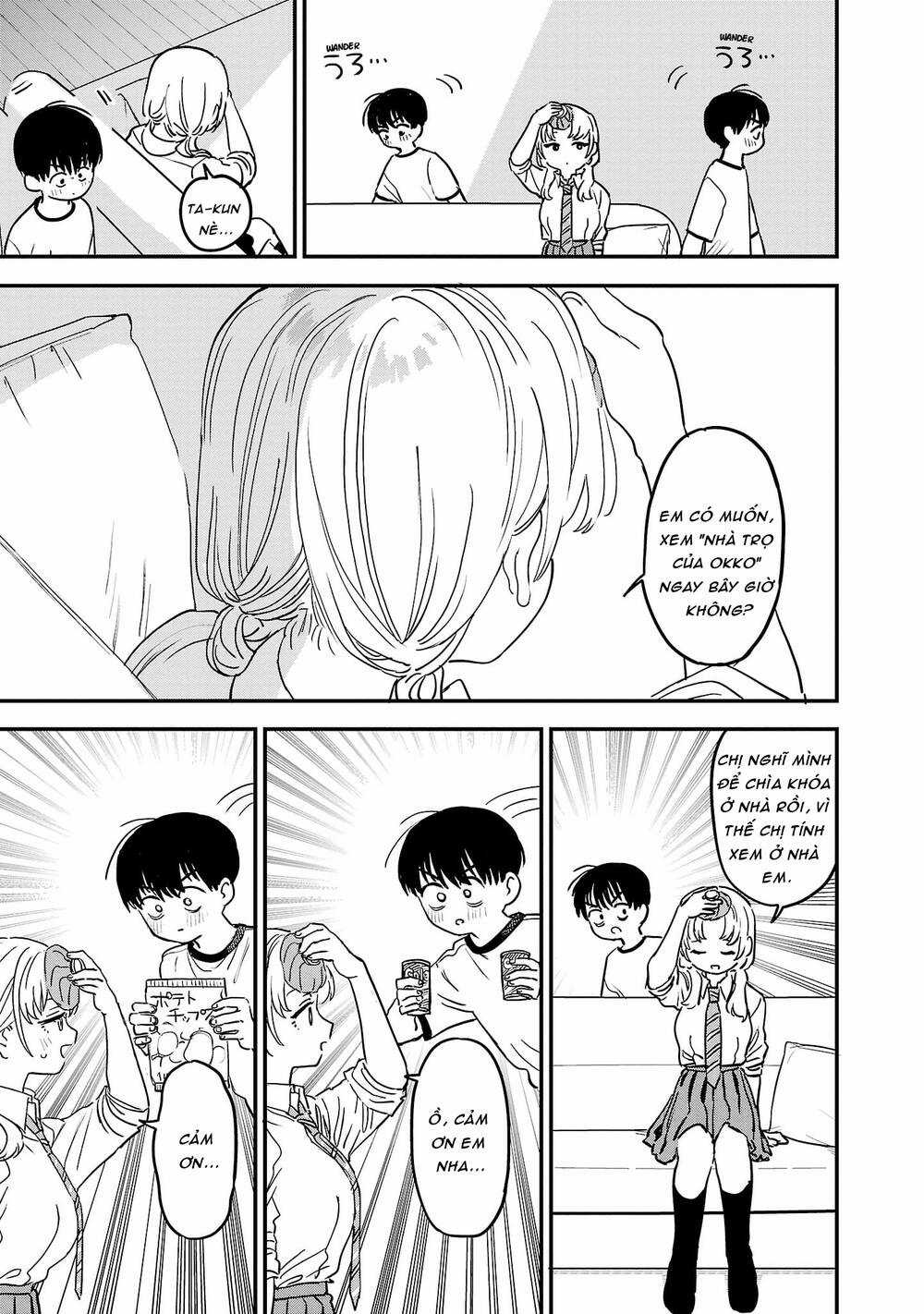 tôi yêu chị gái nhà bên Chapter 11 trang 3