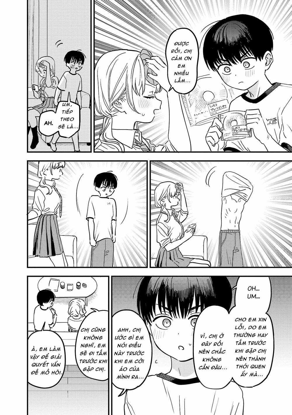 tôi yêu chị gái nhà bên Chapter 11 trang 4