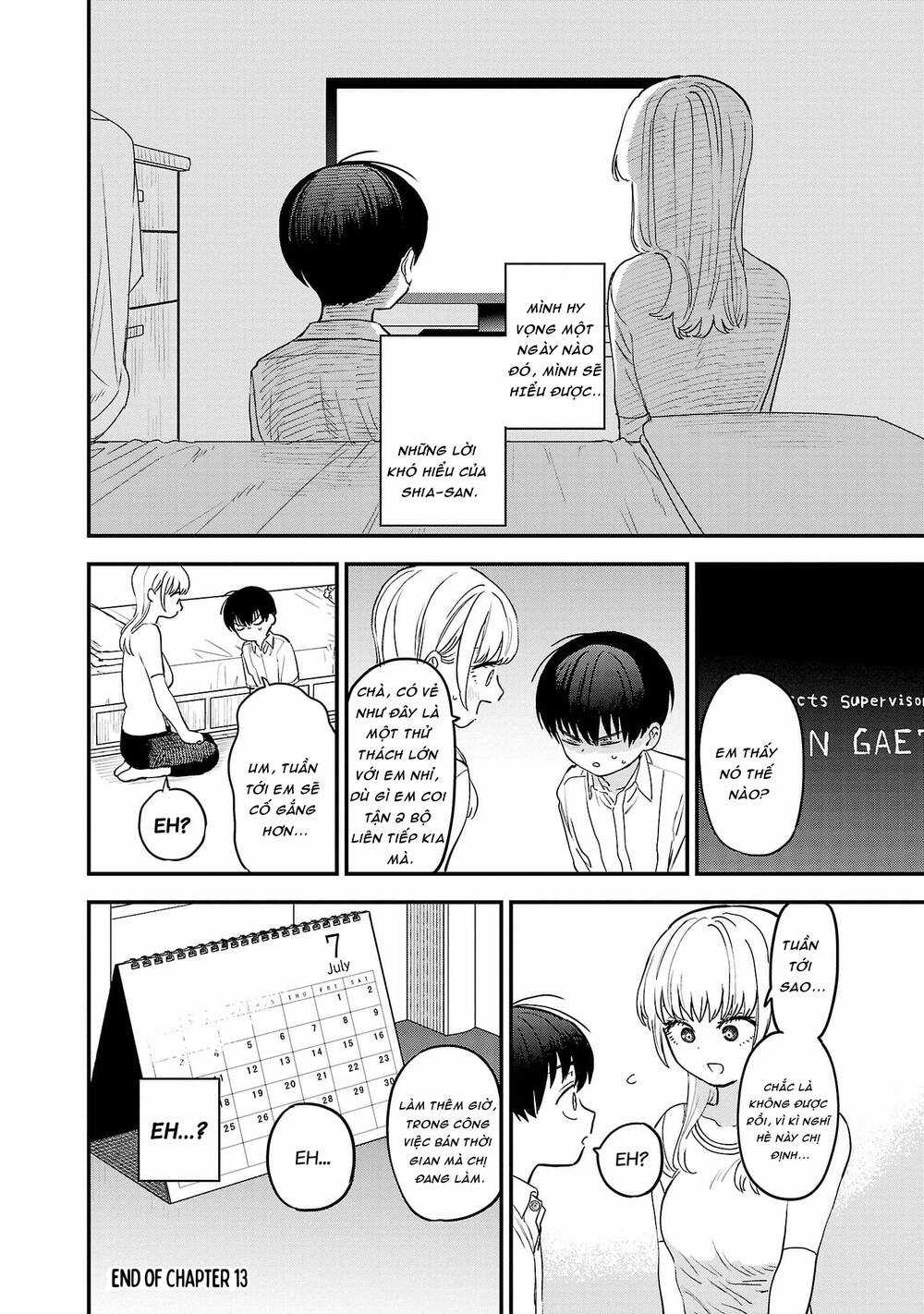 tôi yêu chị gái nhà bên Chapter 13 trang 14