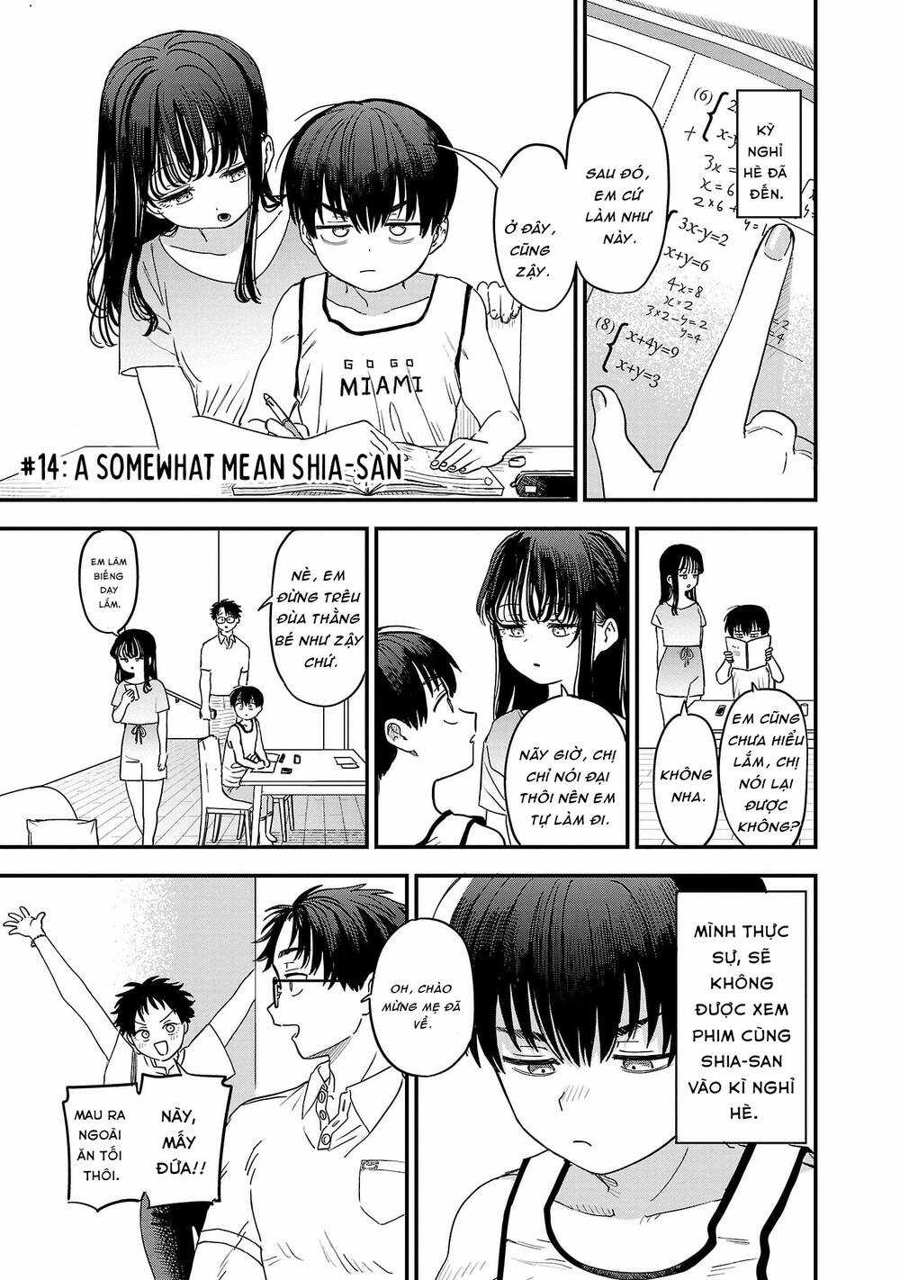 tôi yêu chị gái nhà bên Chapter 14 trang 1