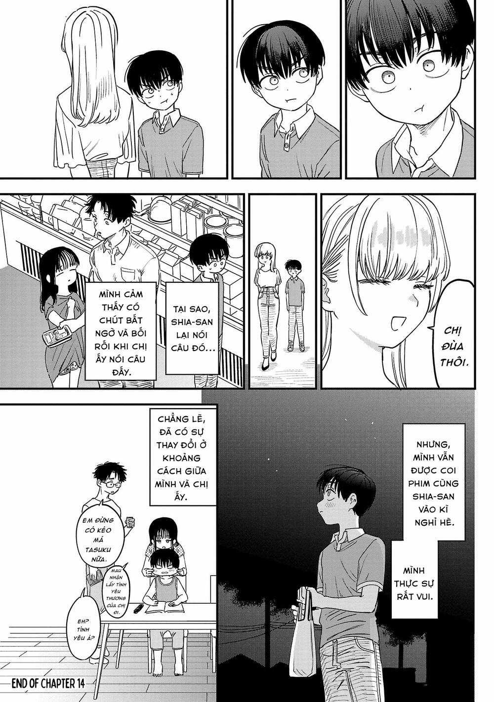 tôi yêu chị gái nhà bên Chapter 14 trang 11