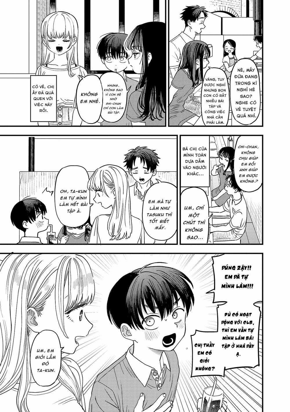 tôi yêu chị gái nhà bên Chapter 14 trang 3