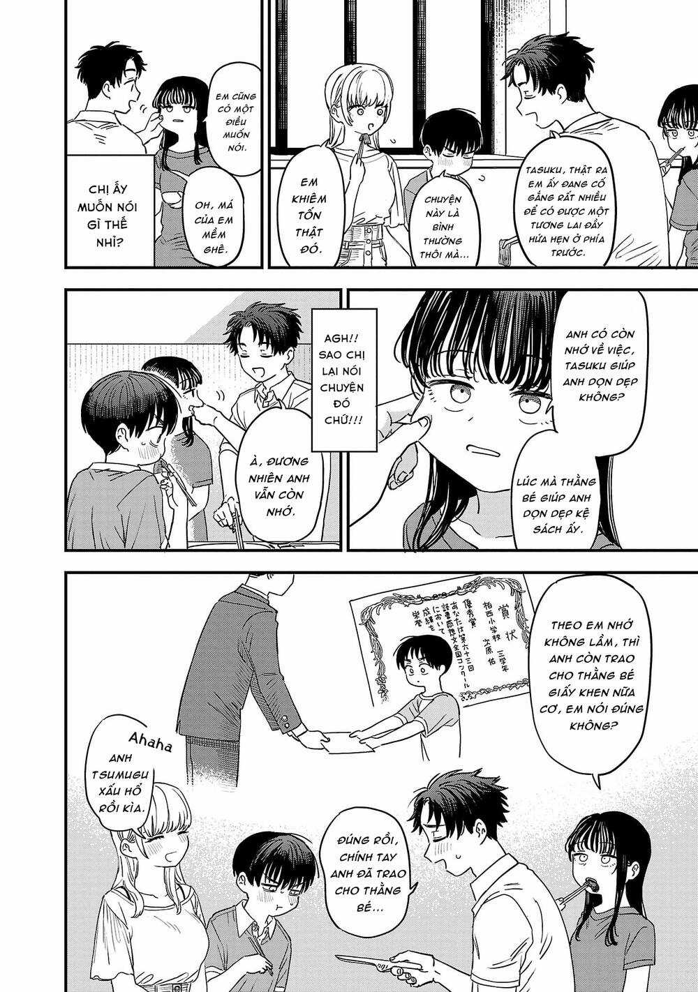 tôi yêu chị gái nhà bên Chapter 14 trang 4