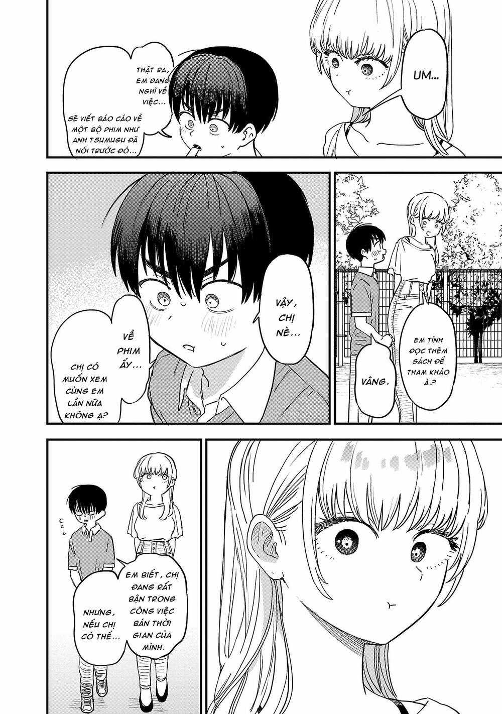 tôi yêu chị gái nhà bên Chapter 14 trang 8