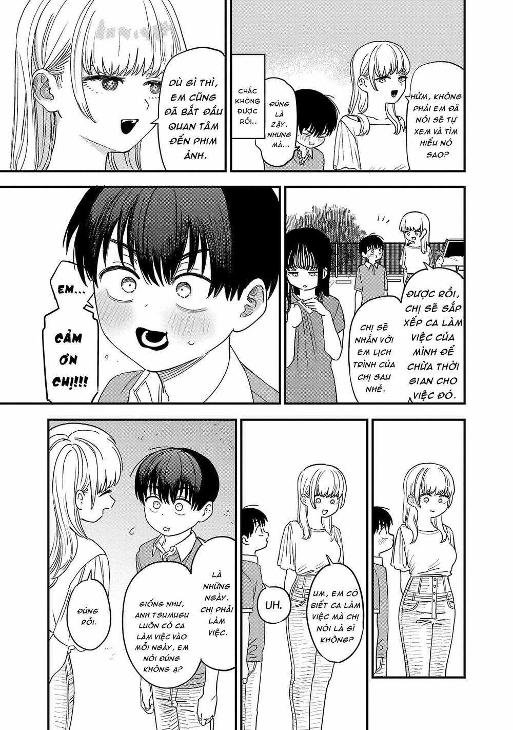 tôi yêu chị gái nhà bên Chapter 14 trang 9